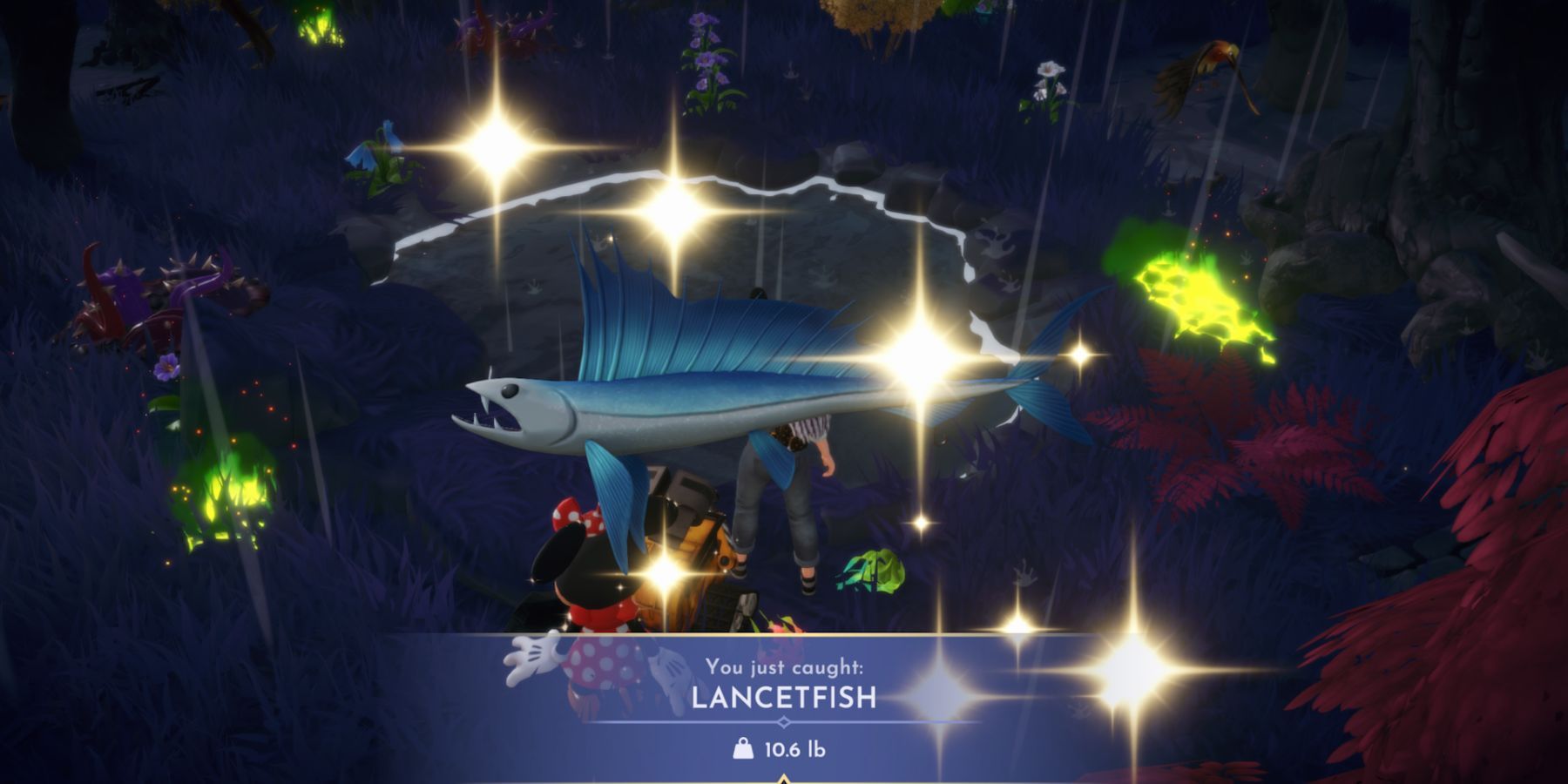 How To Make Fragrant Lancetfish In Disney Dreamlight Valley