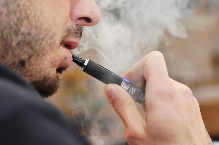 Vaping has soared in popularity over the past decade (Picture: Getty)