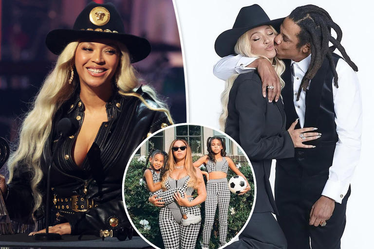 Beyoncé thanks her ‘rock’ Jay-Z and their ‘3 beautiful children’ in iHeartRadio Music Awards 2024 speech