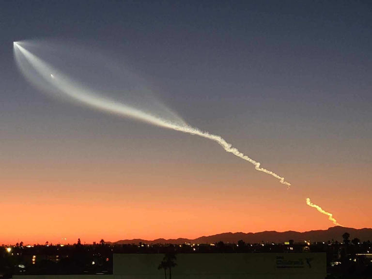 Rocket launch of Falcon 9 delayed after unfavorable weather conditions ...