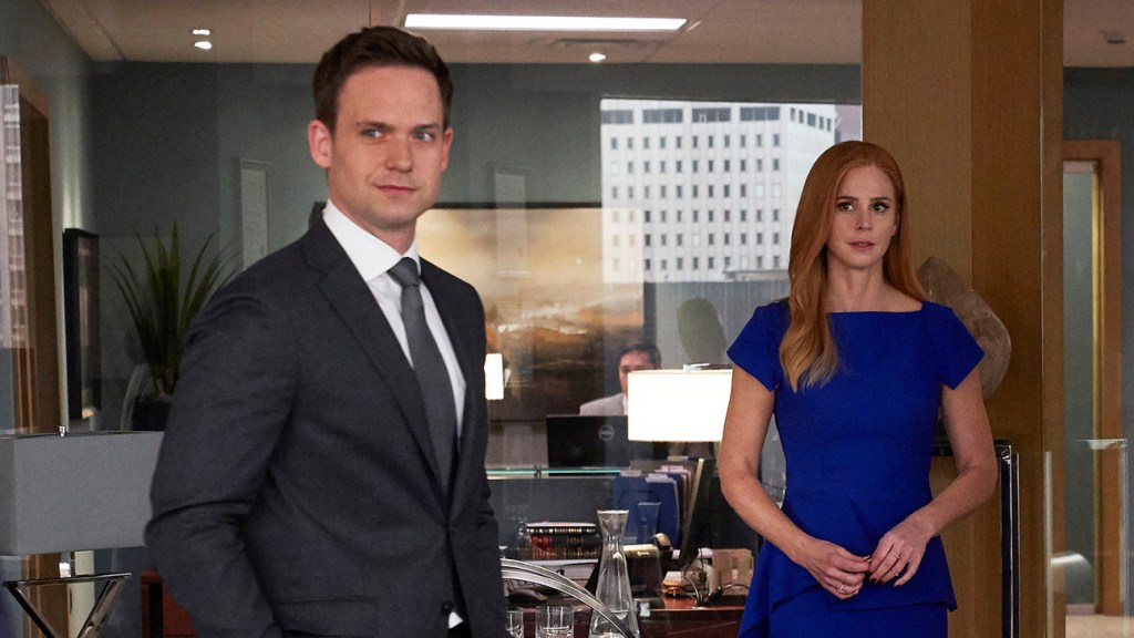 Patrick J. Adams, Sarah Rafferty Launching ‘Suits' Rewatch Podcast On ...