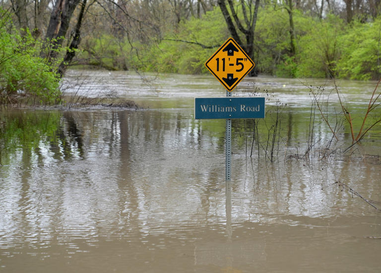 Columbus was hit by more severe weather Tuesday including heavy rain ...