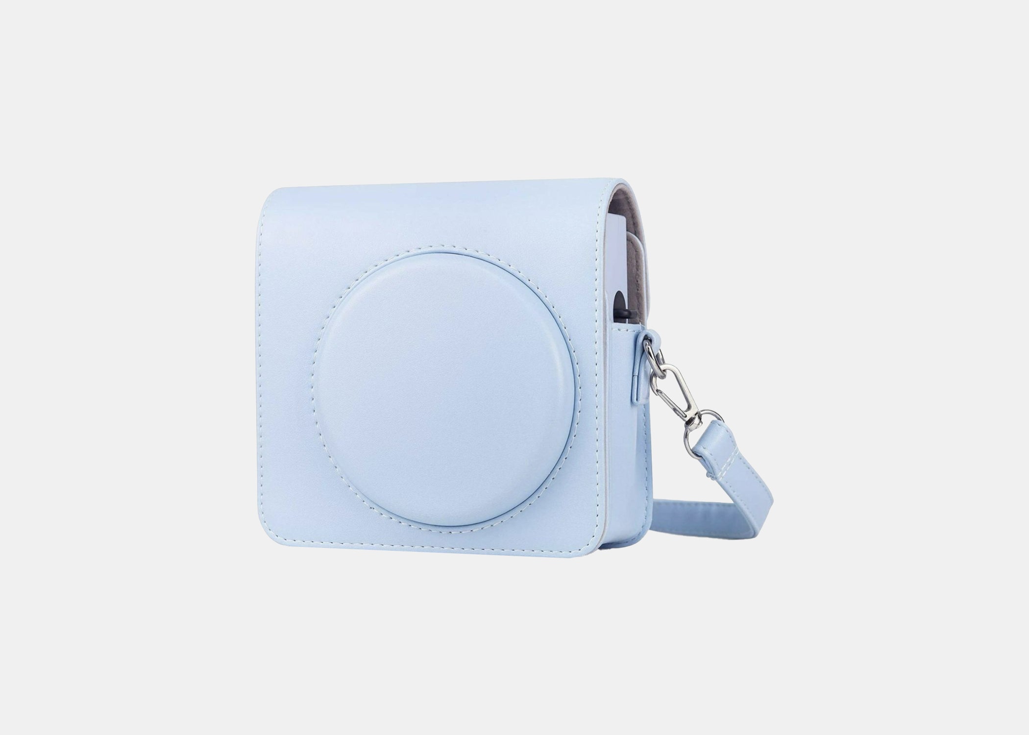 <p><strong>Best for Instax owners</strong></p> <p>Fans of Fujifilm’s beloved instant cameras will adore this accessory that makes bringing an Instax along for a trip so effortless and cute. The icy blue synthetic leather and artful stitching make this piece a stand-out. There’s even a detachable cover to take pictures without removing the camera from the case.</p> <p><strong>Noteworthy features:</strong> Detachable cover, adjustable strap</p> $40, Target. <a href="https://www.target.com/p/focus-camera-square-camera-case-glacier-blue-for-instax-square-sq1-instant-camera/-/A-85069190#lnk">Get it now!</a><p>Sign up to receive the latest news, expert tips, and inspiration on all things travel</p><a href="https://www.cntraveler.com/newsletter/the-daily?sourceCode=msnsend">Inspire Me</a>