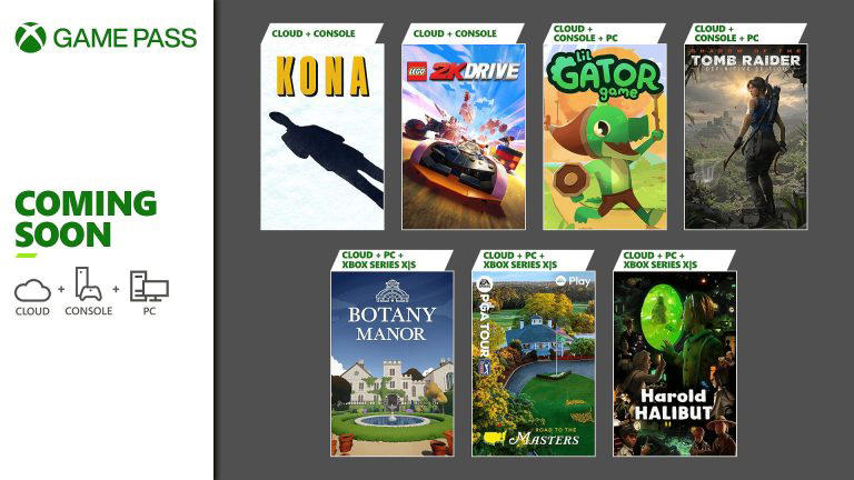 Coming to Xbox Game Pass: LEGO 2K Drive, EA Sports PGA Tour, Harold Halibut, and More