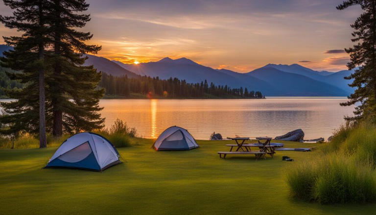 Flathead Lake camping