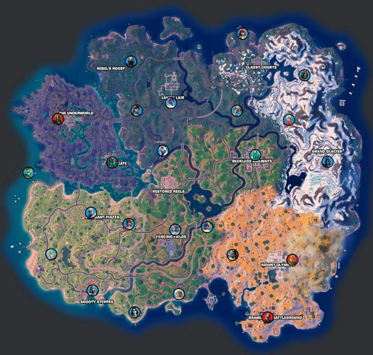 Fortnite NPC Locations: All Characters In Chapter 5 Season 2 & Where To ...