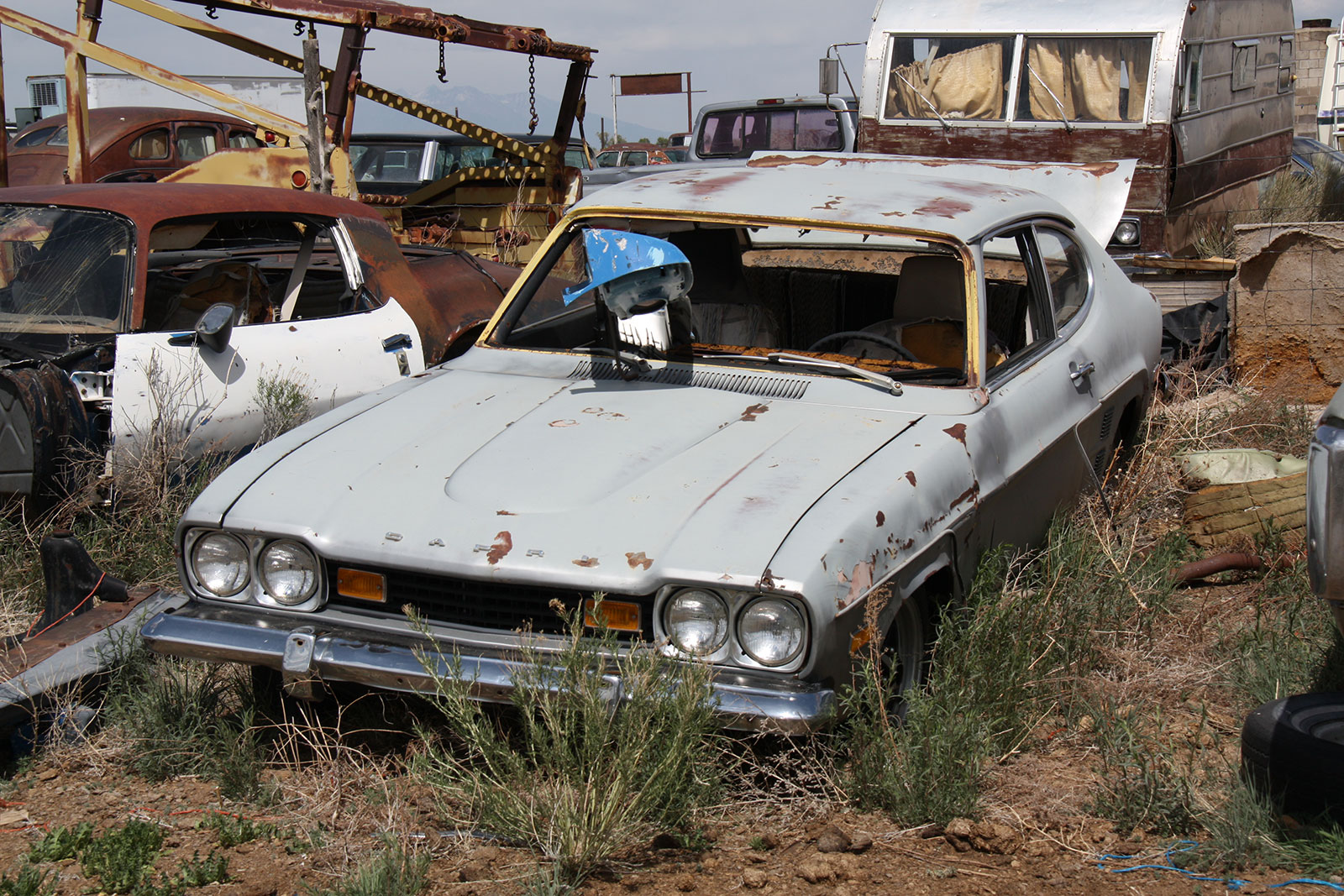 The most interesting European cars we’ve ever spotted in American junkyards