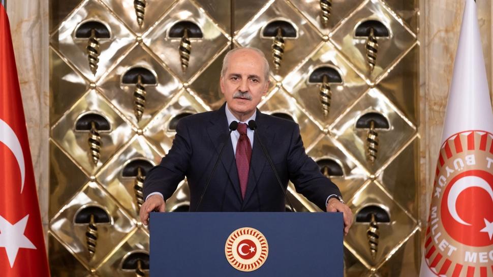 tbmm başkanı kurtulmuş, türker i̇nanoğlu için taziye mesajı yayımladı