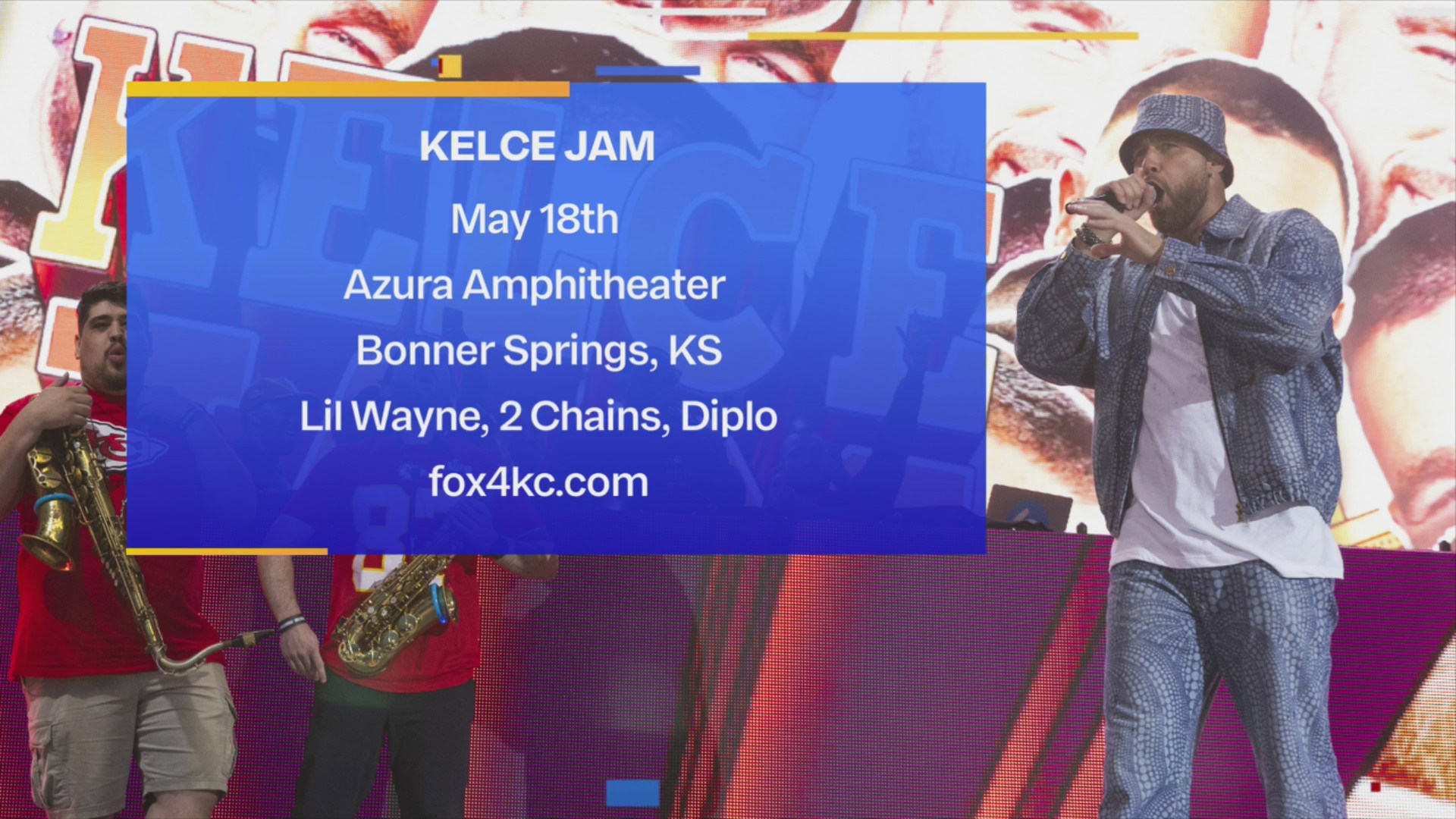 Kelce Jam 2024 to headline Lil Wayne, 2 Chainz and Diplo