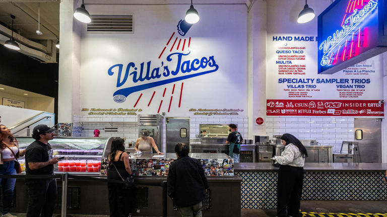 A Highland Park-Born Taquero Debuts Villa’s Tacos in Grand Central Market