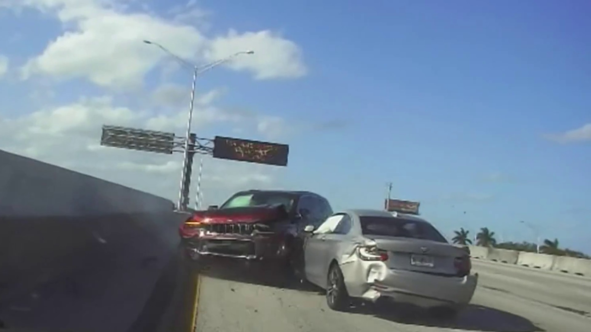 Dashcam Footage Shows Intense Chase That Ended In Crash On I-95 In ...