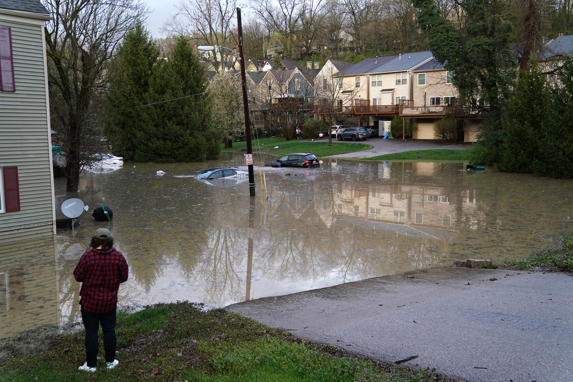 Cincinnati inundated with rain