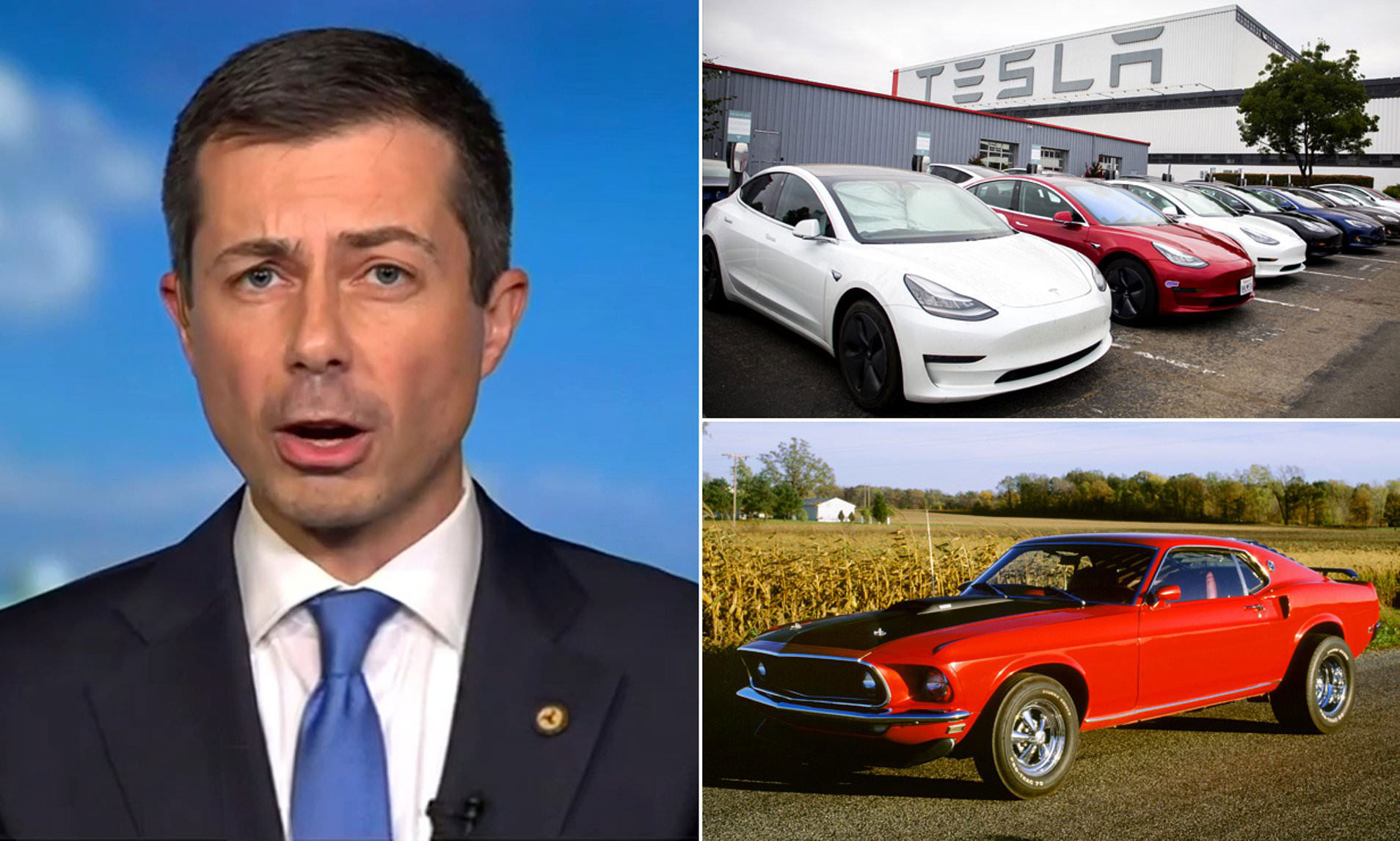 Pete Buttigieg mocks Americans who don't want electric cars and claims