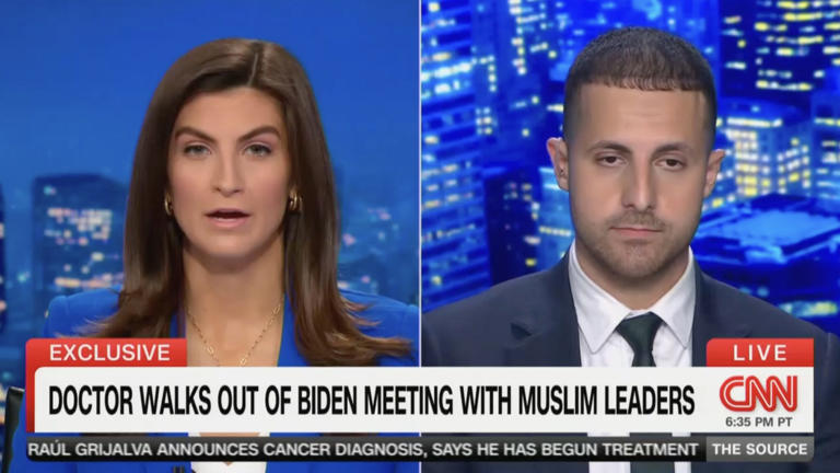 ‘Wow… How Did President Biden Respond to That?’ Kaitlan Collins Interviews Doctor Who Walked Out of Meeting With President