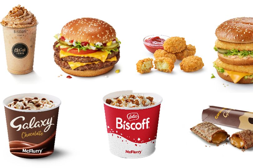 mcdonald's launches new menu today - including big mac with a twist and iconic dessert