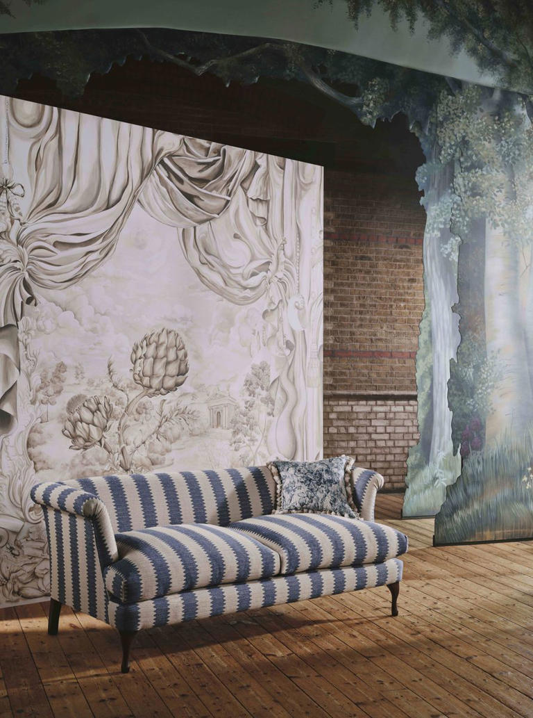 Fashion royalty Giles Deacon reveals his fabrics and wallpapers for ...