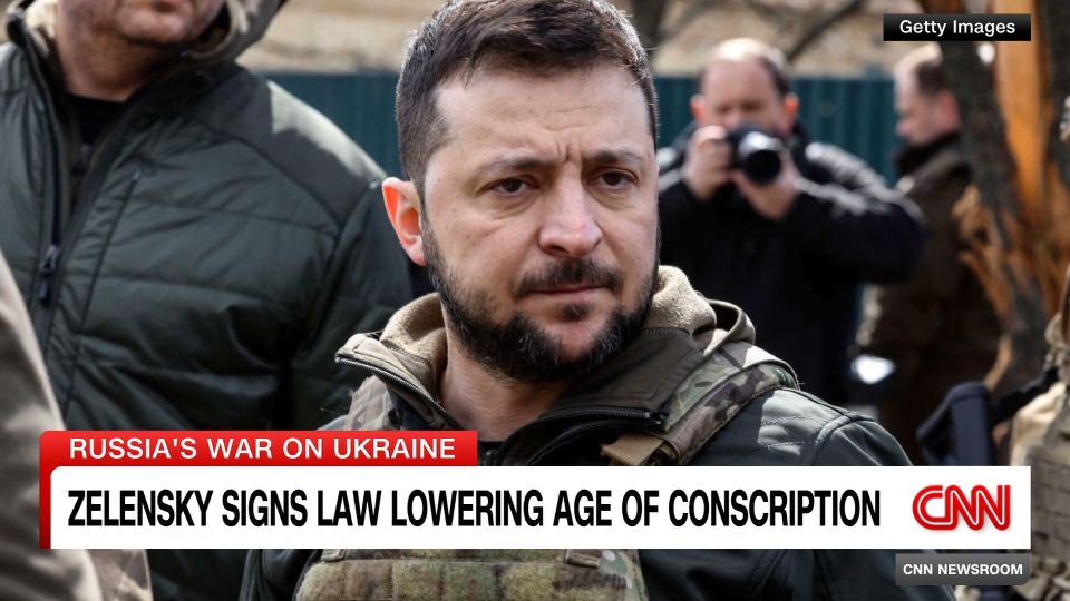 Zelensky Signs Law Lowering Age Of Conscription In Ukraine