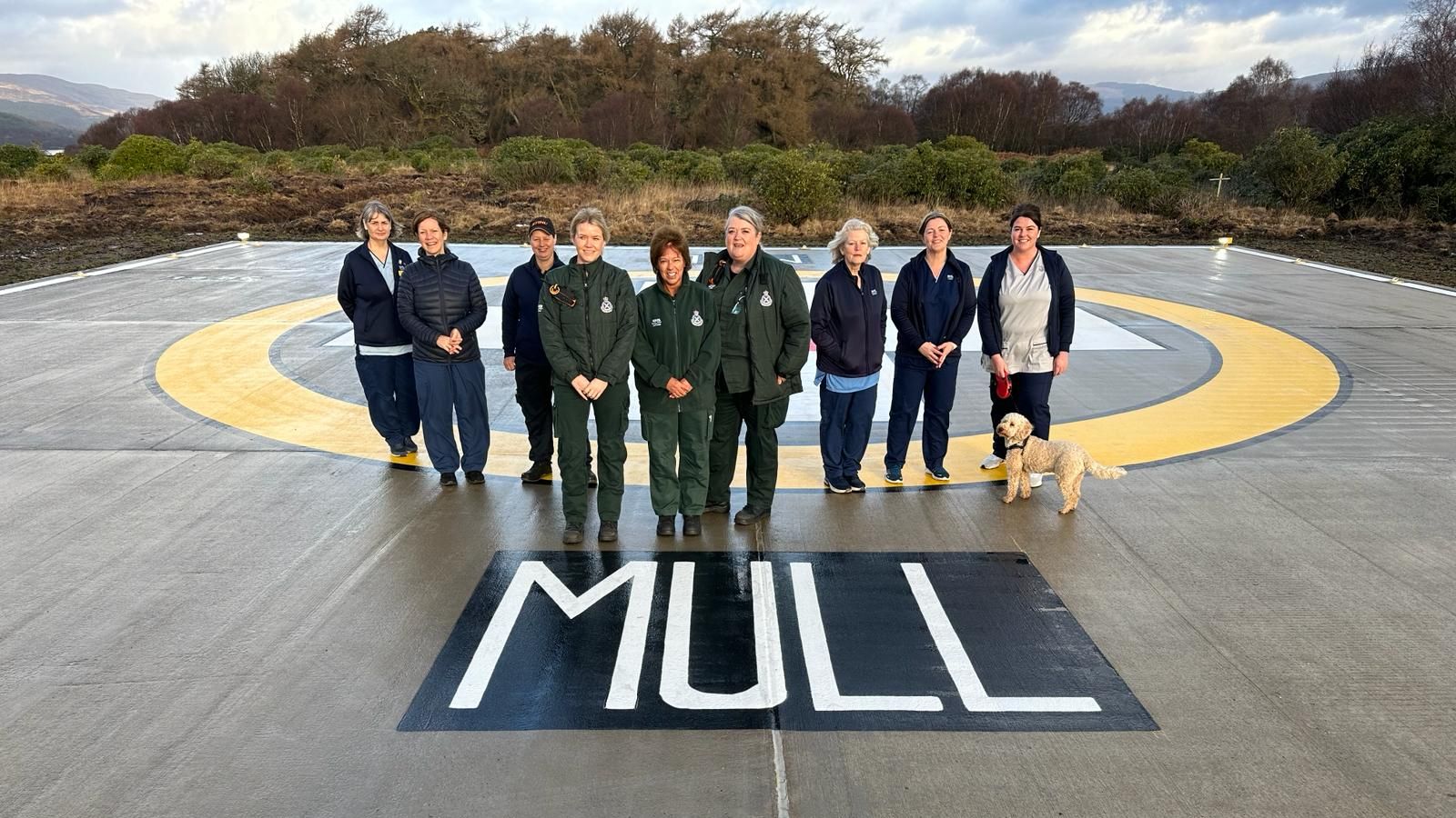 Emergency Helipad Opens On Isle Of Mull