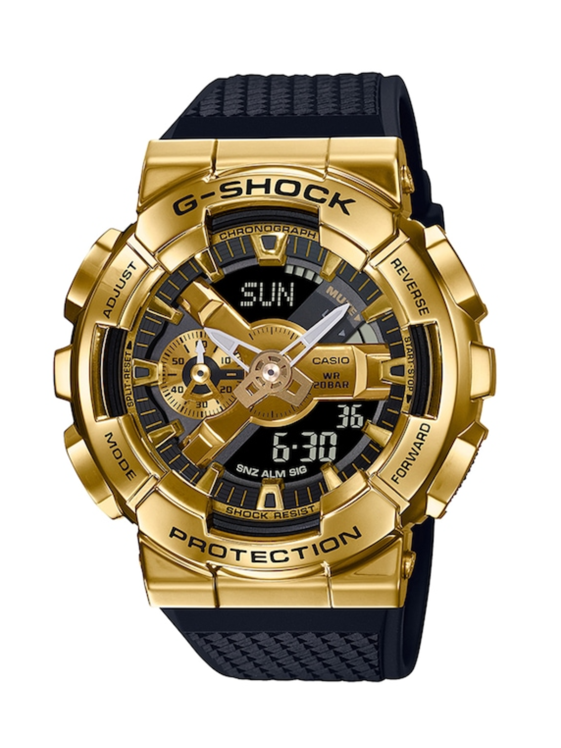 G-Shocks’s GM-110 Series is sporty enough to get knocked around during workouts or games, but features a gold-toned face that gives it a grown-up touch when sweats aren’t in the dress code. $230, Nordstrom. <a href="https://www.nordstrom.com/s/g-shock-gm-110-series-analog-digital-watch-49mm/7187381?">Get it now!</a><p>Sign up for today’s biggest stories, from pop culture to politics.</p><a href="https://www.glamour.com/newsletter/news?sourceCode=msnsend">Sign Up</a>