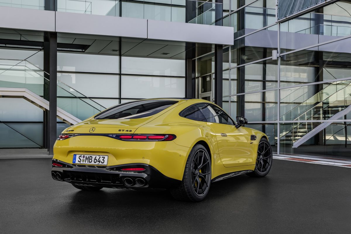 2025 Mercedes-AMG GT43 Features A 416-HP Turbo Four That Feeds The Rear ...