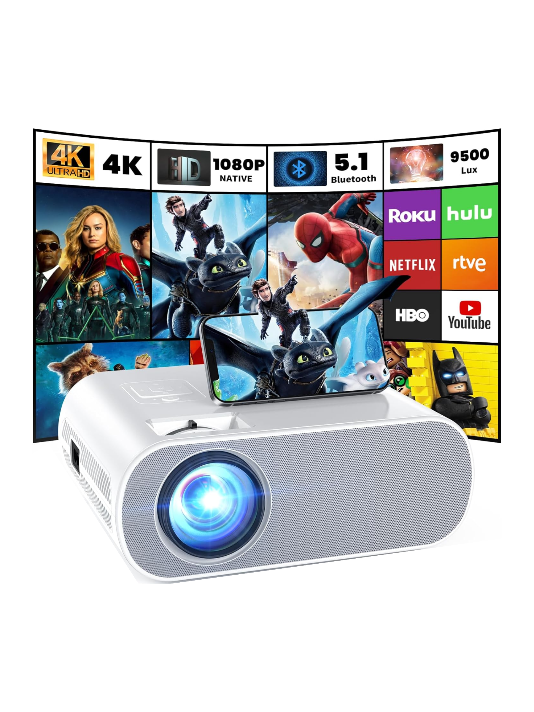 Gift your 18-year-old a portable projector that connects via Bluetooth and Wi-Fi. Then insist that they use it for family movie nights with you. $110, Amazon. <a href="https://www.amazon.com/dp/B07QMRRHPY?">Get it now!</a><p>Sign up for today’s biggest stories, from pop culture to politics.</p><a href="https://www.glamour.com/newsletter/news?sourceCode=msnsend">Sign Up</a>