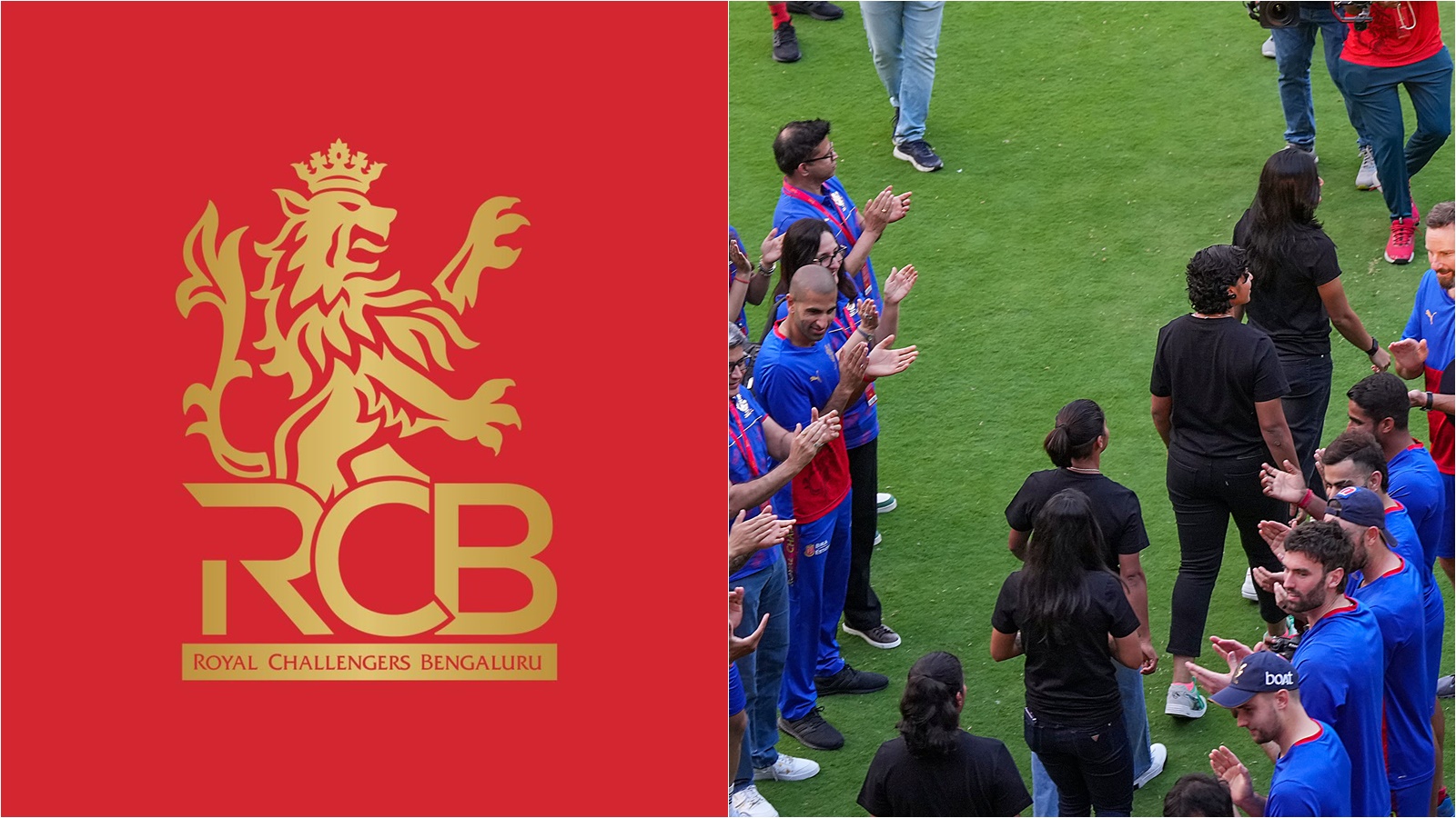 android, rcb officially changes name to royal challengers bengaluru, unveil new jersey as men’s team give guard of honour to wpl winners in unbox event