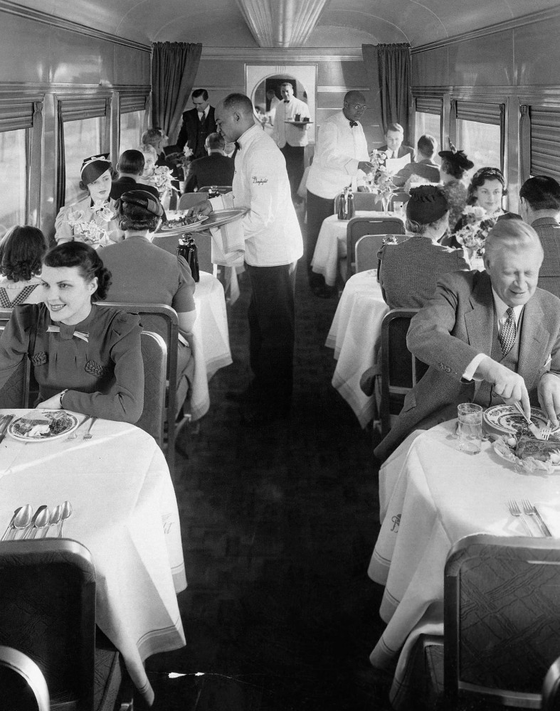 Marvel at these vintage luxury railroad car interiors