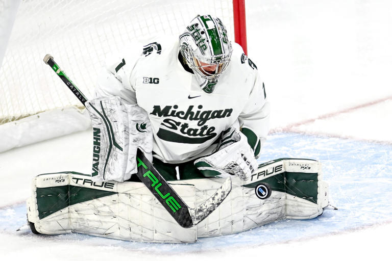 Trey Augustine eyeing return to MSU hockey for sophomore season