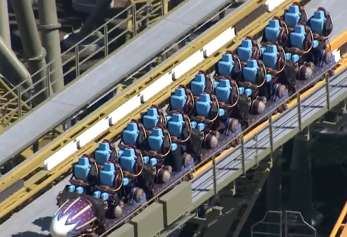 Video: A look at new 'Starfall Racers' coaster from Universal's Epic ...