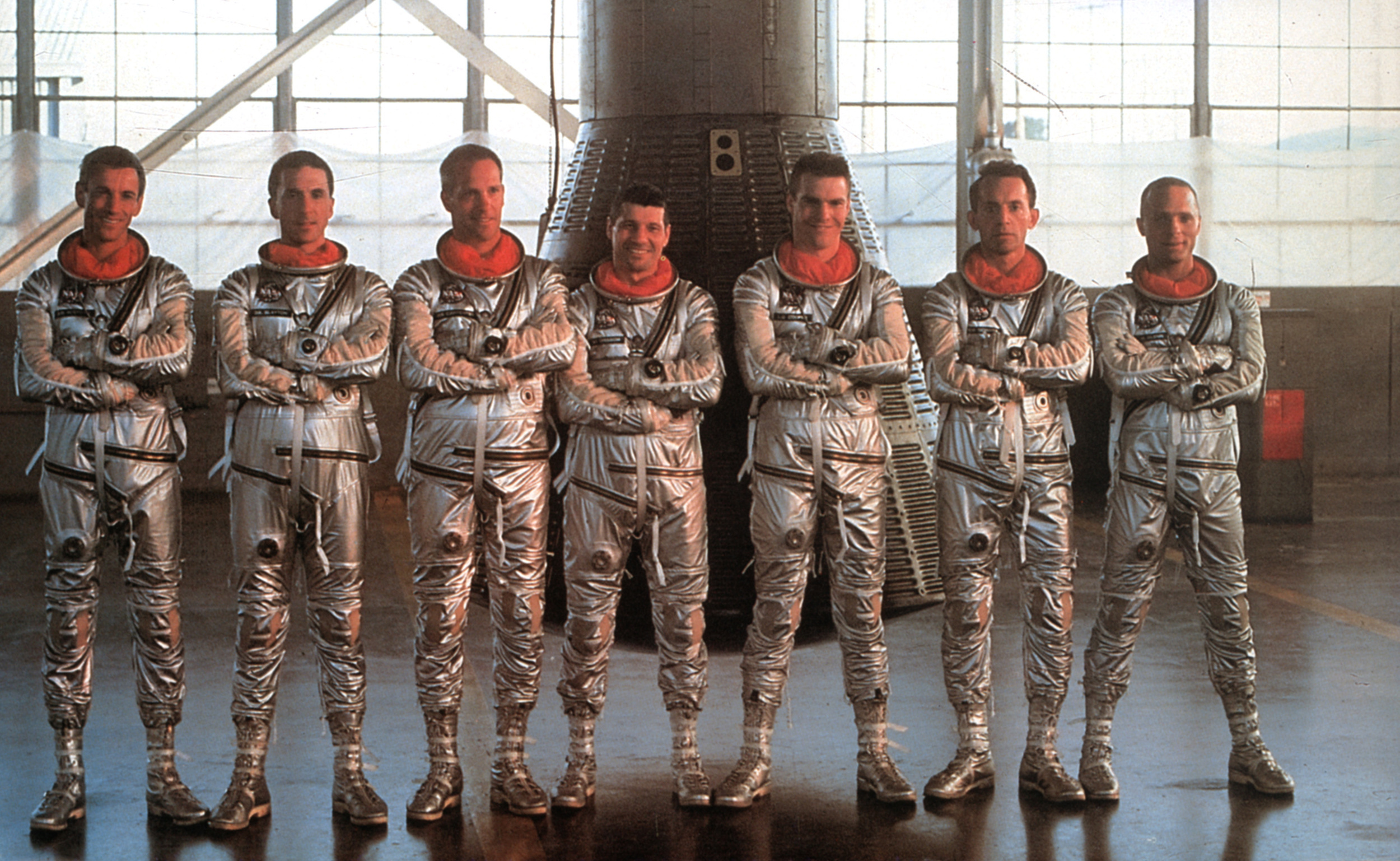 <p>Remember when America’s can-do swagger was backed up by selfless action from people with unique expertise? Philip Kaufman’s adaptation of Tom Wolfe’s New Journalism masterpiece about the early days of the United States space program centers on the Mercury Seven astronauts (played by an assortment of character actors and soon-to-be stars) and the fading glory of test pilot Chuck Yeager (Sam Shepard). It’s an inspiring, often raucously funny movie that zips through its 193-minute runtime with Mach 3 velocity. You’ll savor every second.</p><p><a href='https://www.msn.com/en-us/community/channel/vid-cj9pqbr0vn9in2b6ddcd8sfgpfq6x6utp44fssrv6mc2gtybw0us'>Follow us on MSN to see more of our exclusive entertainment content.</a></p>