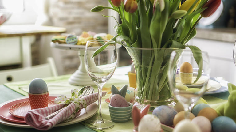 DIY Pottery Barn-Inspired Easter Decor With Dollar Tree Finds To Save Big