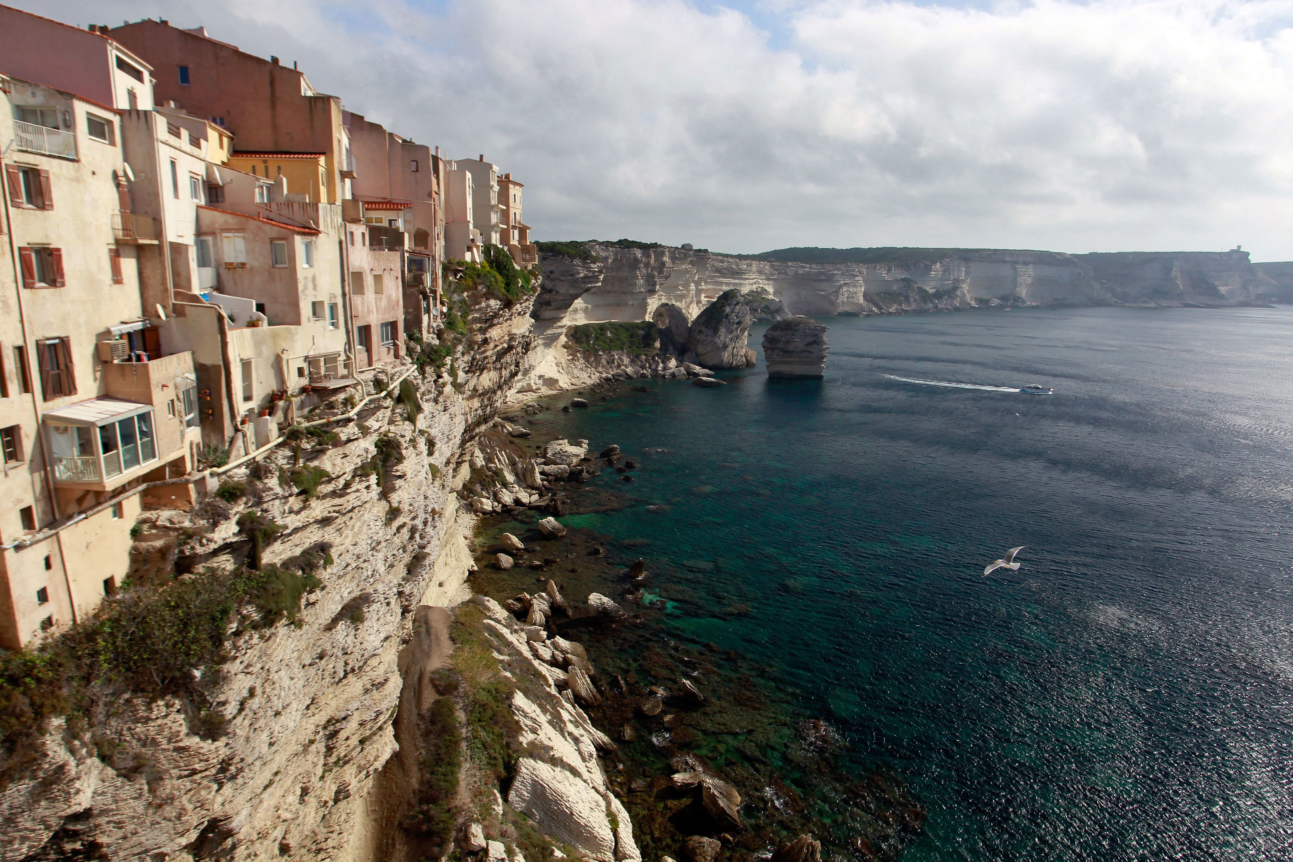 10. Cliffs of Bonifacio, France