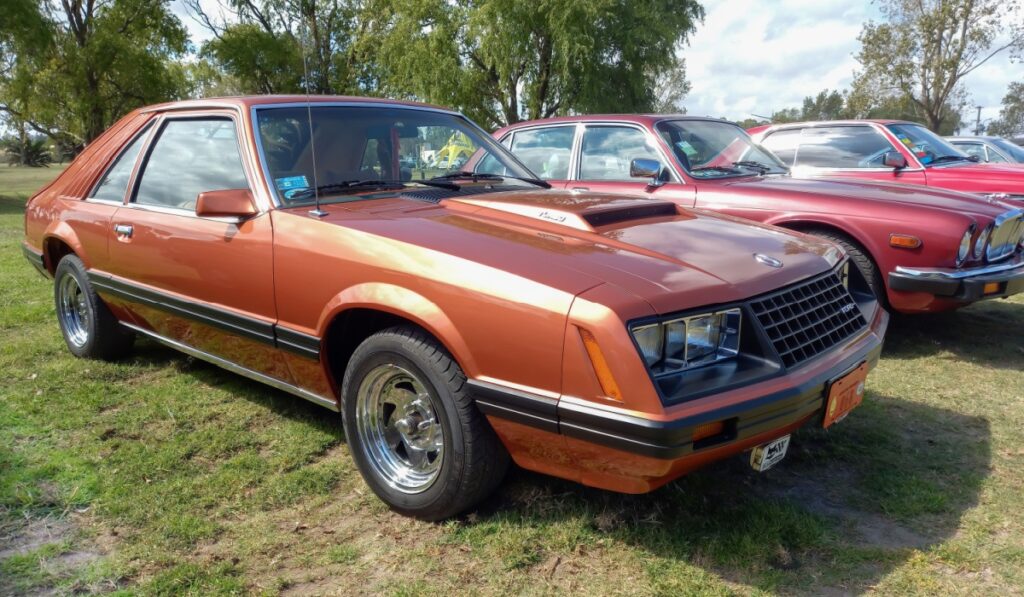 <p>The ’82 GT marked the return of the V8 to the Mustang lineup. After a period of anemic performance in the ’70s, the 5.0-liter V8 was a welcome addition and started the “5.0” craze that would continue into the ’90s.</p>