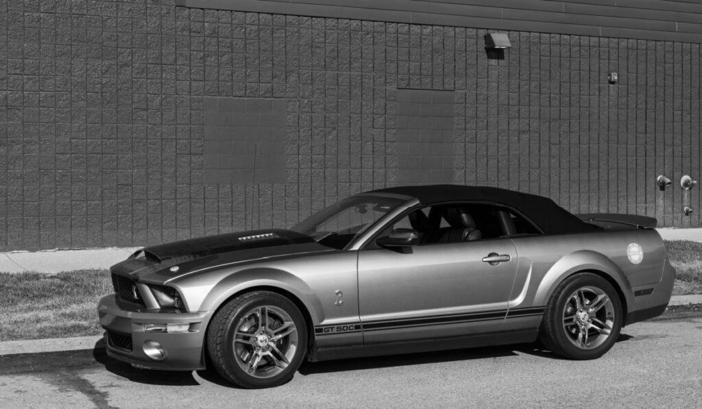 <p>With 500 horsepower from its supercharged 5.4-liter V8, the GT500 was the most powerful factory Mustang ever when it was released. It revived the Shelby name and was a hit with fans of American performance.</p>