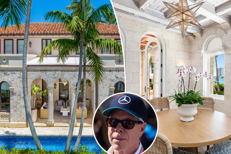 Tommy Hilfiger’s grand Palm Beach residence has entered contract