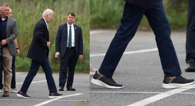 Joe Biden's Sneaker Style: Viral Hoka Transport Shoes, Skechers Slip ...