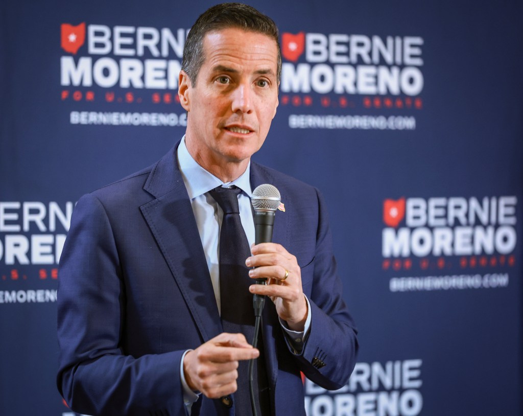 Trump-backed Bernie Moreno Wins Ohio Republican Senate Primary Race