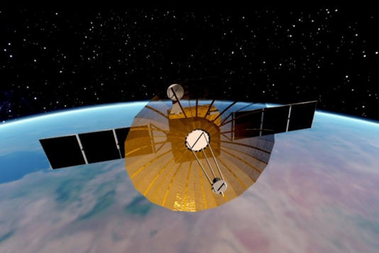 An illustration of Queqiao-2 relay satellite. Image: Handout