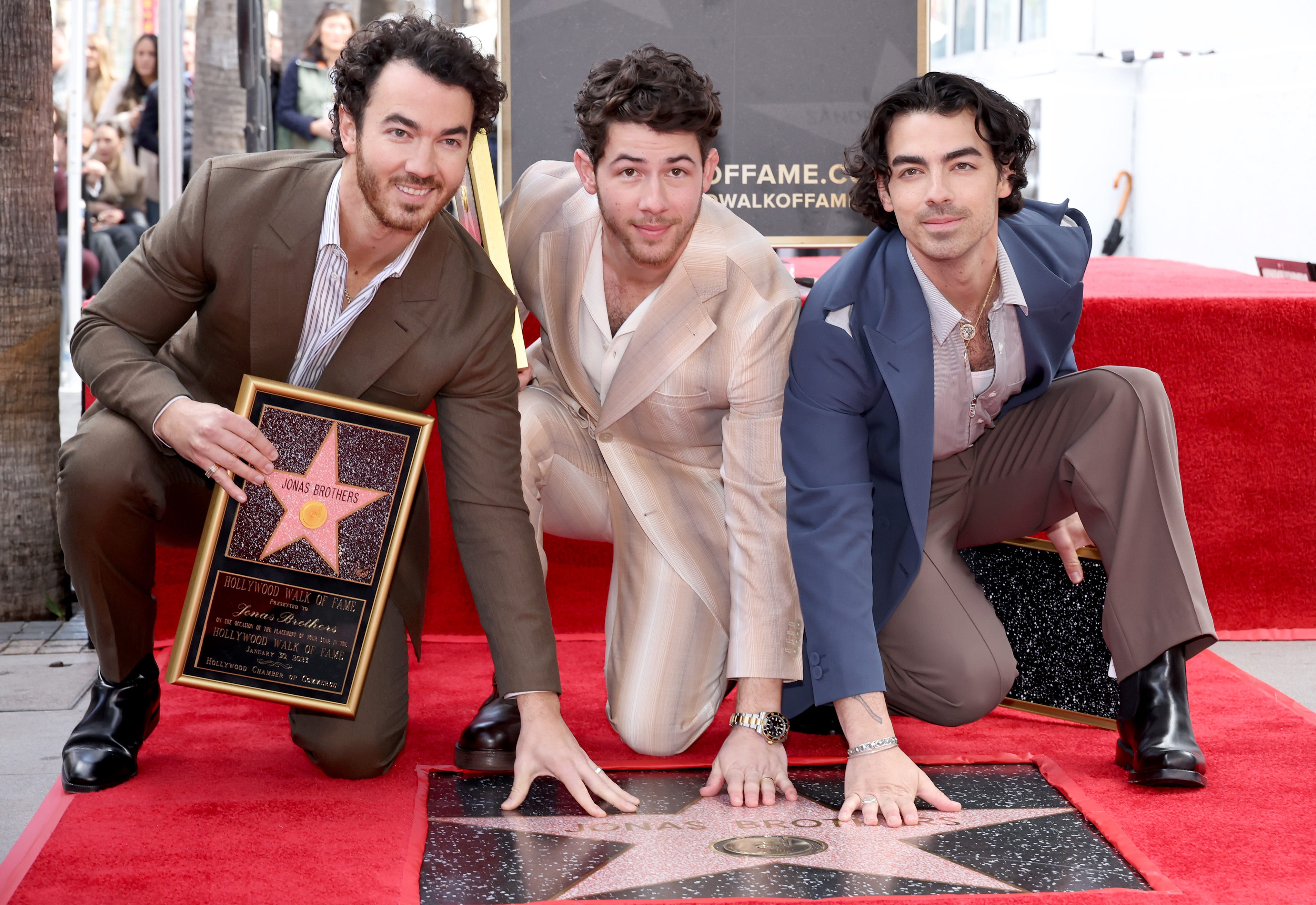The Jonas Brothers’ cultural impact was cemented on the Hollywood Walk of Fame on Jan. 30, 2023. Their family, friends and past collaborators — not to mention a massive crowd of fans — were there to celebrate the accomplishment 18 years after the band was formed.