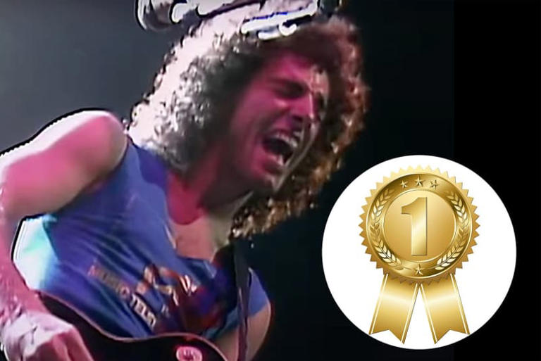 journey, neal schon, No. 1 ribbon and medal