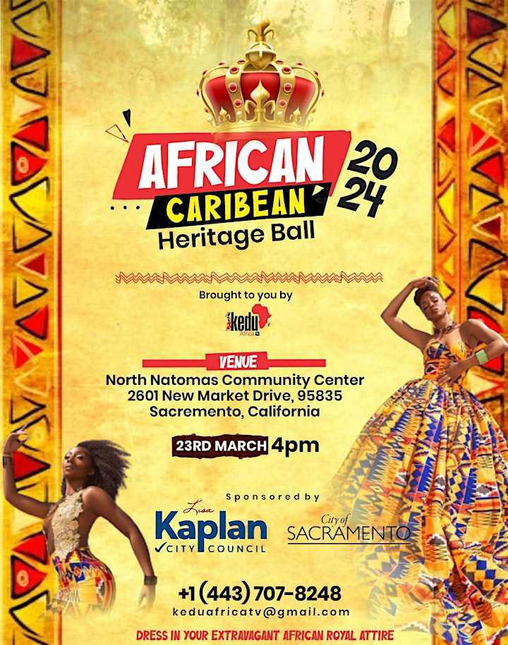 African Caribbean Heritage Ball this Saturday in Sacramento