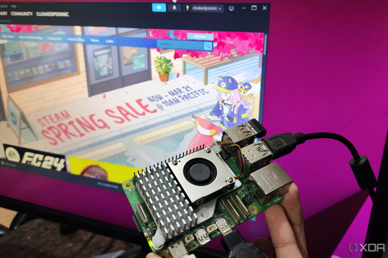 Link to MSN > XDA Developers: How to stream games to your TV with a Raspberry Pi and Steam Link. Story by Elliot Alexander.