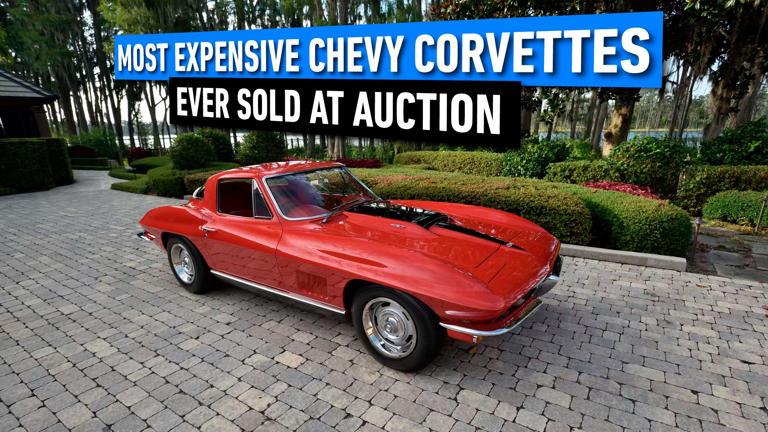 10 Most Expensive Chevy Corvettes Ever Sold At Auction