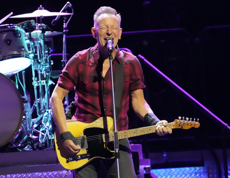 Bruce Springsteen and the E Street Band perform March 19 at the Footprint Center in Phoenix.