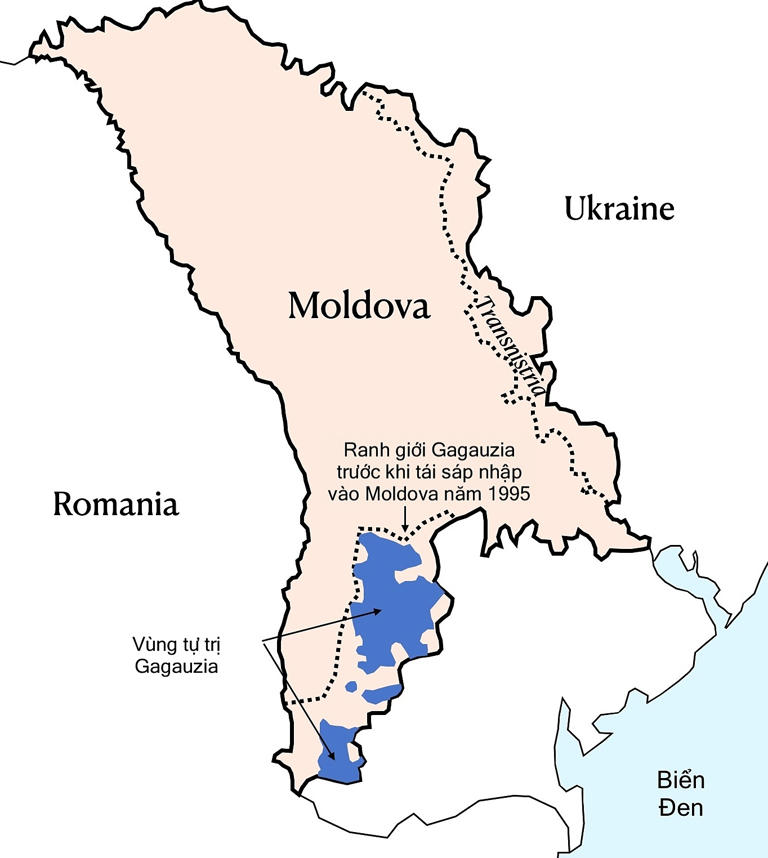 Vùng Tự Trị Thân Nga Phủ Nhận ý định Ly Khai Khỏi Moldova