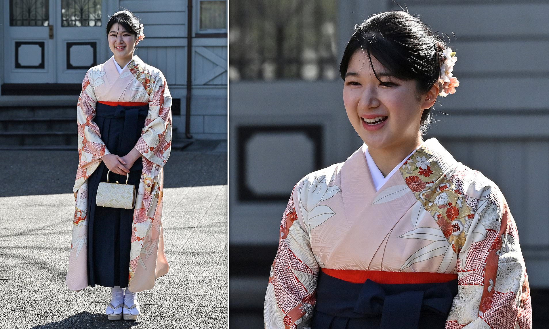 Princess Aiko Of Japan Beams As She Attends Her Graduation Ceremony At ...