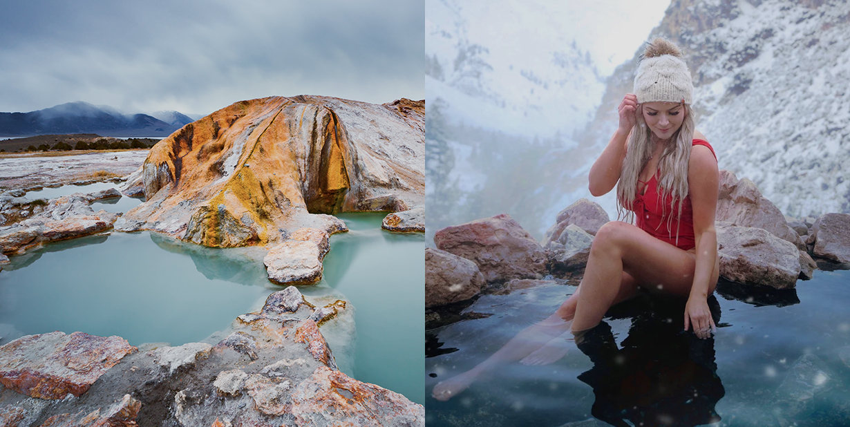 <p>Join in on this spring’s newest hot trend—geothermal springs.</p>  <p>Known for their healing properties, hot springs are filled with warm mineral water that is heated naturally from the Earth itself.</p>  <p>This is a list of 15 of the best—<em>and free</em>—naturally occurring hot springs across the U.S. that anyone can access.</p>