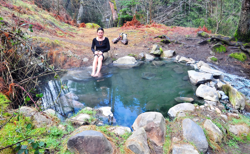 <p>Located along the Appleton Pass Trailhead, in the Olympic National Park.</p>  <p>These natural hot springs include <strong>22 pools</strong> of various sizes, where hot water seeps into them from the rocky ledges surrounded by lush forest and small waterfalls.</p>