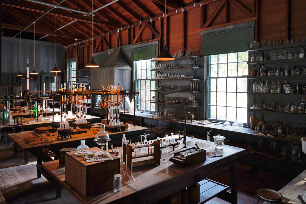 <p>The estates are also home to the Edison Botanical Research Lab, which was created in 1928, is where Ford and Edison analyzed thousands of different plants from around the world. </p>  <p>Now, it’s a designated National Historic Chemical Landmark.</p>