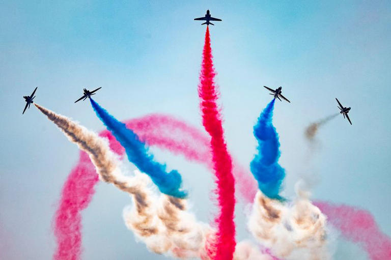 Red Arrows confirm 2024 schedule with two air shows coming to Duxford